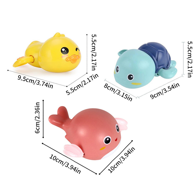 Baby Bath Toys Pool Beach Cute Duck Turtle Dolphin