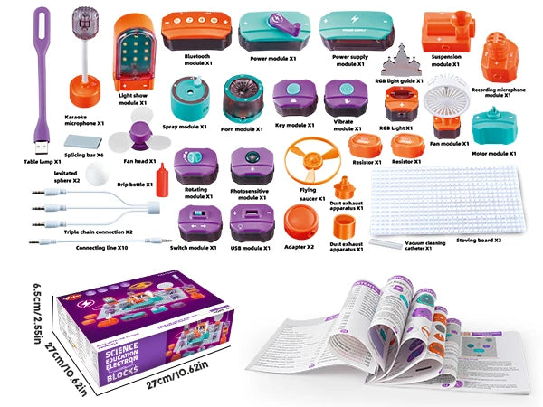 VATOS Science Circuit for Kids DIY Electronics Exploration Kit