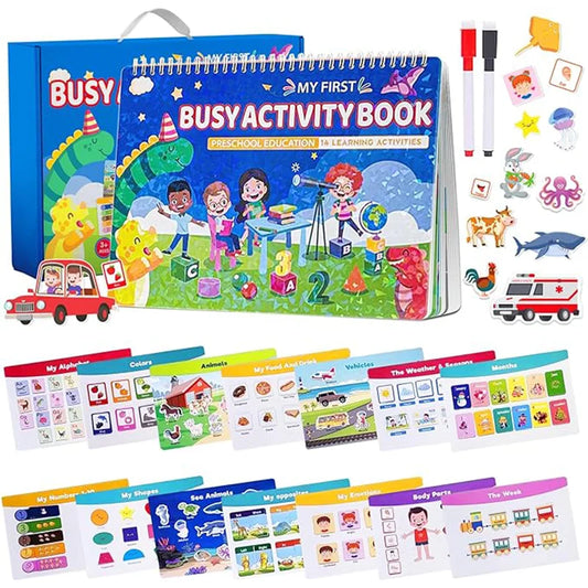 Montessori Busy Book Preschool Kindergarten For Baby