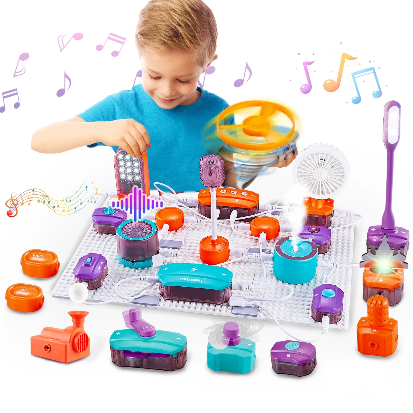 VATOS Science Circuit for Kids DIY Electronics Exploration Kit