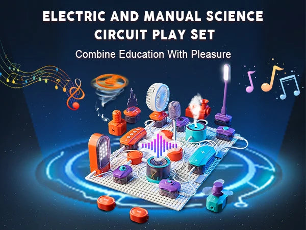 VATOS Science Circuit for Kids DIY Electronics Exploration Kit